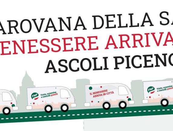 La Carovana della Salute torna nelle Marche: appuntamento ad Ascoli Piceno