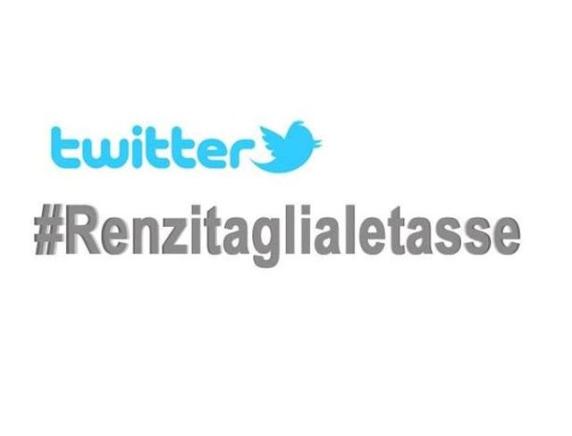 La Cisl lancia l'hashtag #Renzitaglialetasse