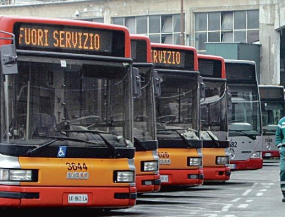 Trasporti pubblici, sciopero regionale di otto ore