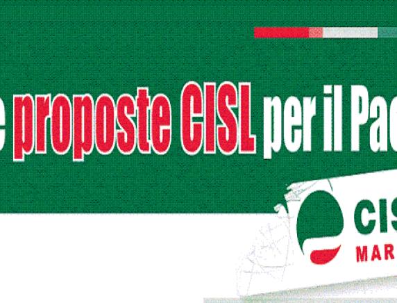 Proposte Cisl per il paese.