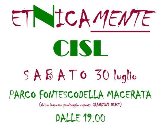 Etnicamente Cisl