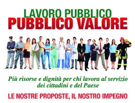 "Lavoro pubblico Pubblico valore" 12 ottobre manifestazione a Roma.