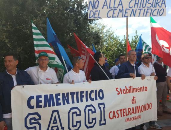 Cementificio Sacci: mancato accordo con l'azienda, al via i licenziamenti