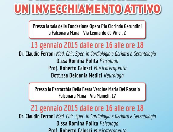 Prevenire per invecchiare bene. Incontro pubblico a Falconara