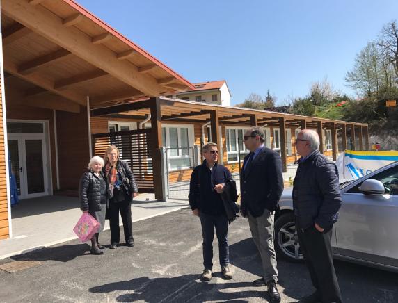 Anteas e Fnp di Ascoli Piceno in visita alla scuola di Acquasanta Terme