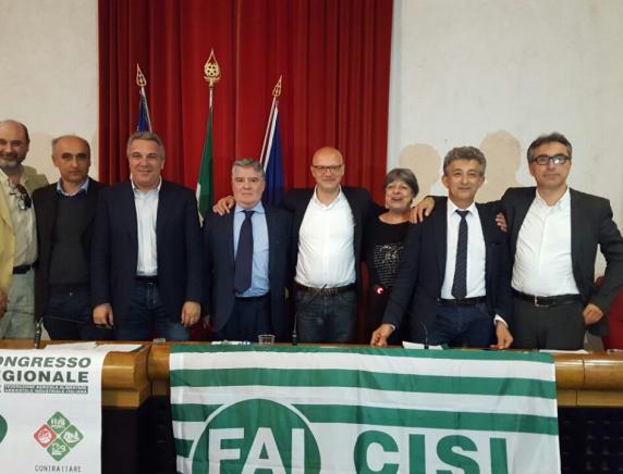 Giuseppe Giorgetti rieletto al vertice della Fai Cisl Marche