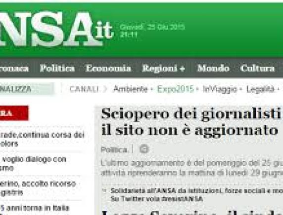 CGIL, CISL E UIL MARCHE: SOLIDARIETA’ E SOSTEGNO A LAVORATORI ANSA E MESSAGGERO