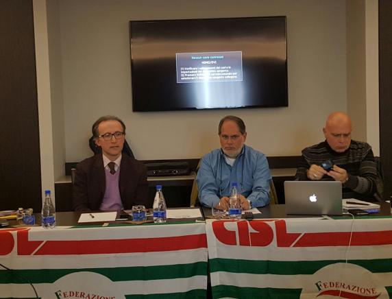 IV Congresso Fir Cisl Marche: riconfermato Aldo Bertone