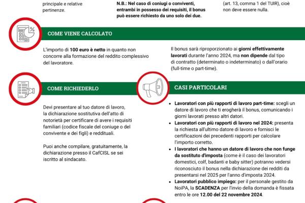 Bonus Natale 2024 per i lavoratori dipendenti scopri tutti i requisiti